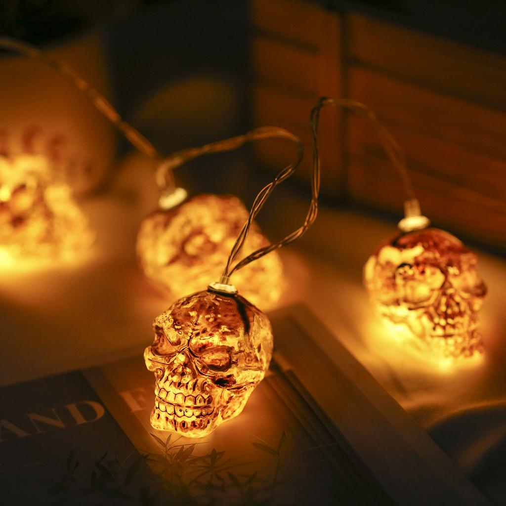 Halloween String Lights Holiday Decorative Lights String Lamp Atmosphere Halloween Decoration Light