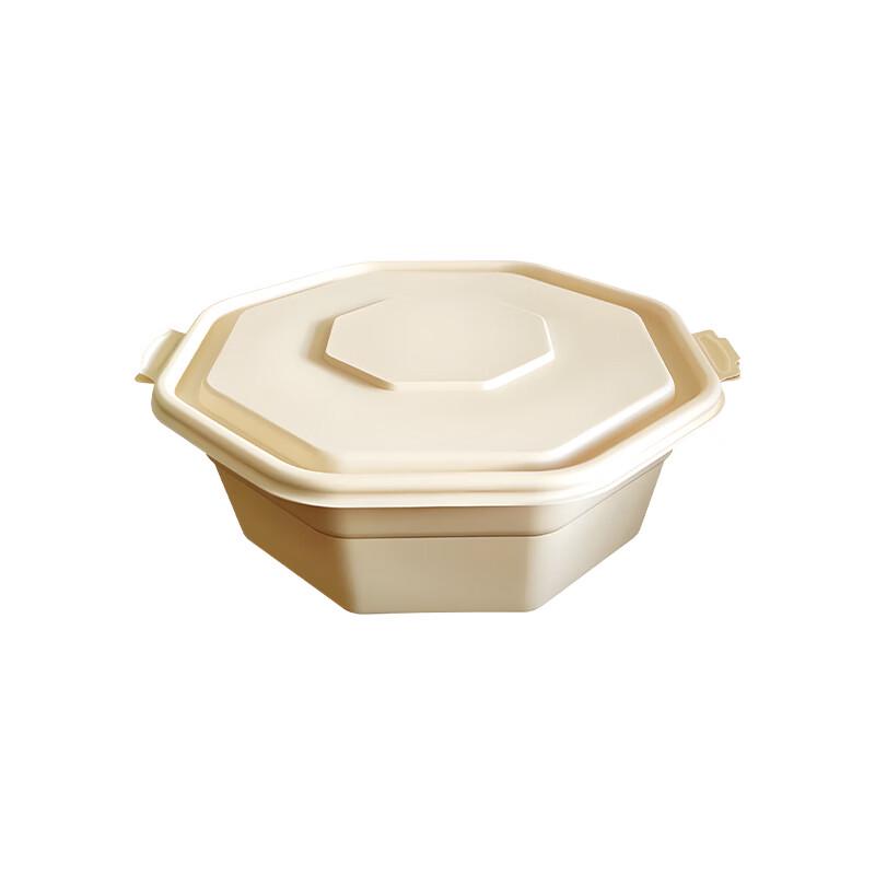 Jiwanggu Biodegradable Octagonal Takeout Containers