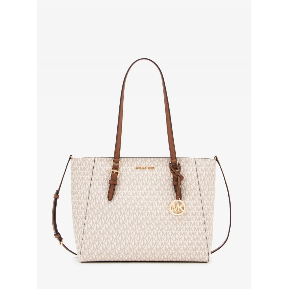 Michael Kors Charlotte 3 In 1 Tote Large 35f3gcft9t150 Vanilla