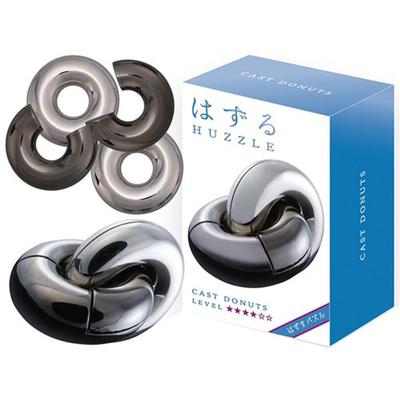 Hanayama L4 Cast Huzzle Brain Teaser Puzzle (Donuts)