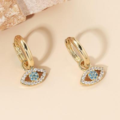 Minimalistische Teufelsauge Ear Cuff Ohrringe - Retro Modetrend