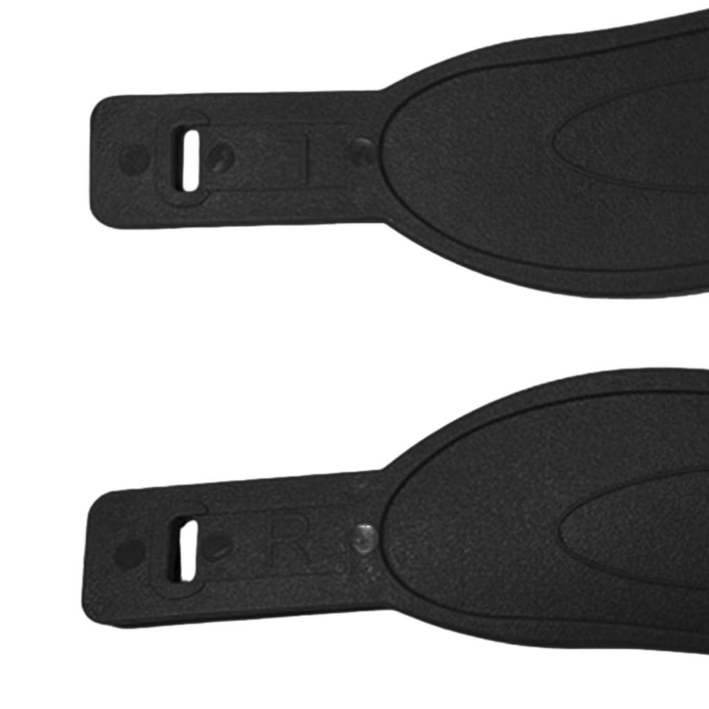 2x Exercise Bike Pedal Straps, Fix Bands, Fitness Cycle Indoor Parts Universal Straps Belts