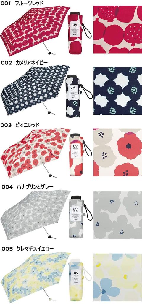 Folding rain baby mini wpc rain and shine Camellia Navy 002 umbrella, umbrella, umbrella, umbrella, compact, umbrella, pattern