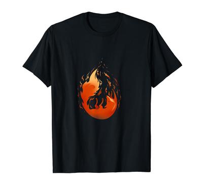 Fire Fox Gift T-shirt