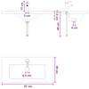 Bathroom Furniture Set Reclaimed Wood Look 32.0 x 15.7 x 33.3 in (L x W x H) Engineered Wood