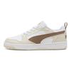 Puma Rebound V6 Low White Totally Taupe Alpine Snow Unisex Sneakers Cream 392328-38