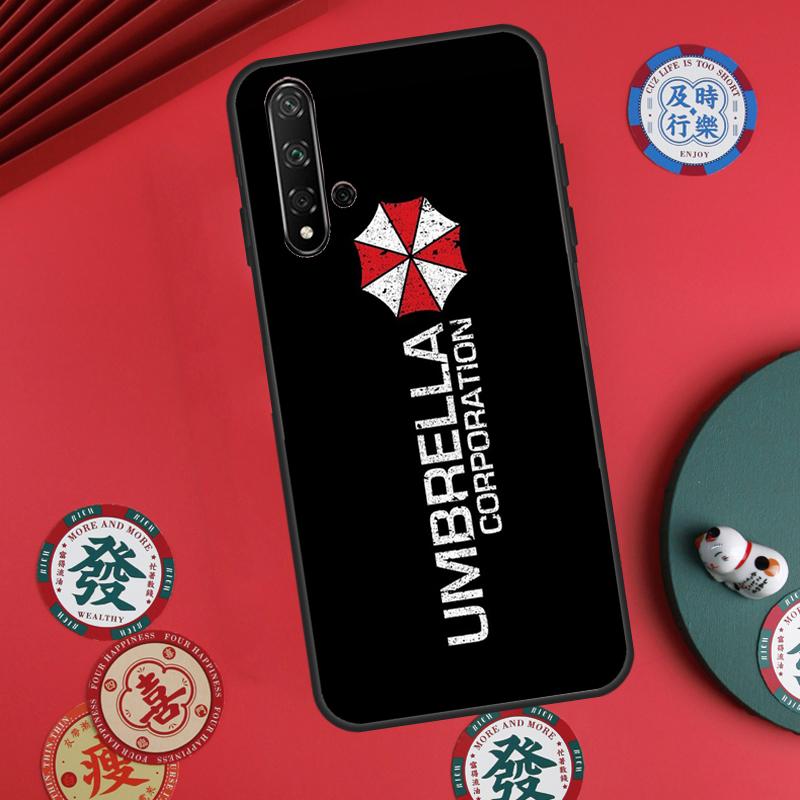 Umbrella Corporation For Huawei Nova 5T 10 9 SE 7i 8i 11i 12i Y73 Y90 Y70 Y72 Y61 Y91 P60 Pro P30 P40 Lite Case
