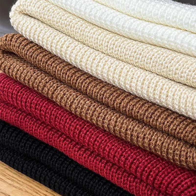 New Autumn and Winter Warm Knitted Hat for Women Outdoor Thickened Cold Protection Ear Protection Face Small Wool Hat Trendy Versatile Cold Hat