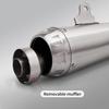 Motorcycle Exhaust System w/ O2 Sensor Port for MT-07/FZ-07/XSR700 (2014-2025)