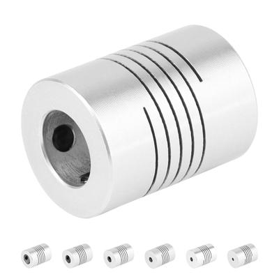 Acoplador de Motor Paso a Paso Nema 23 Conector de Eje de 8 mm a 10 mm Aleación de Aluminio para Impresora 3D Máquina CNC