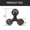 2Pcs Trolley Casters Foldable Shopping Cart Wheel  Stair Climbing Triangular Wheel Sliding Rollers Replacement Casters