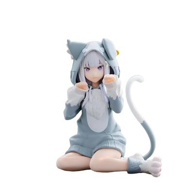 Re:ZERO -Starting Life In Another World- Yumemirize Emilia Fluffy Pack Figure