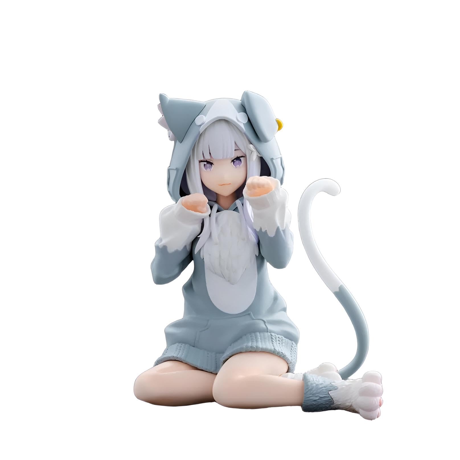 Жизнь в Другом Мире Юмимиризе Эмилия Пушистая Фигурка-Пакетик ReZERO -Начальный Мир-