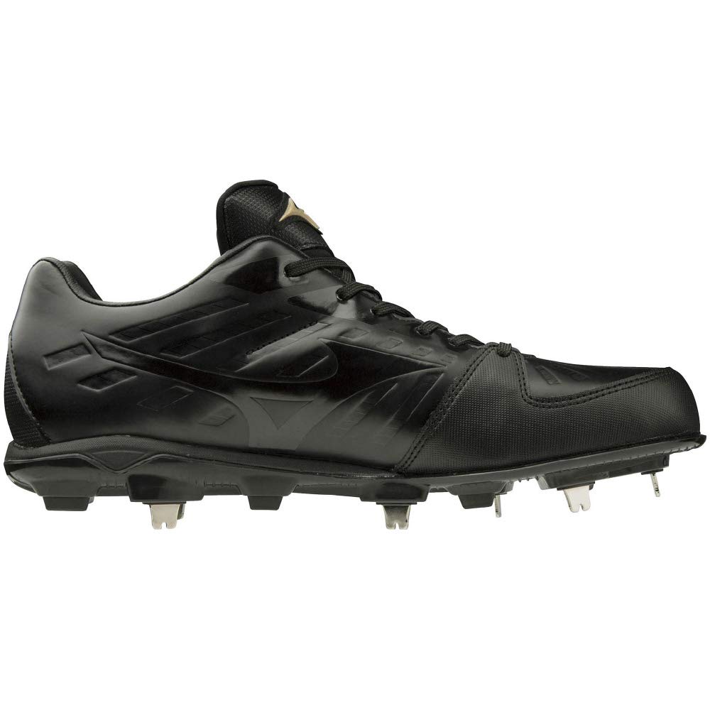 Baseballschuhe CANVER Global Elite Camber PS2 Schwarz Spa Schwarz Stollen High School League Kompatibel Junior High School Vereinsaktivitäten Senior Jungen