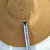 Beach hat shade summer straw hat big edge hat children foldable sun hat travel seaside versatile vacation