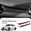 Carbon Fiber Modified For Alfa Romeo Giulia 15-25 Car Center Console Dashboard Co-pilot Panel Trim Stickers Interior Accessories