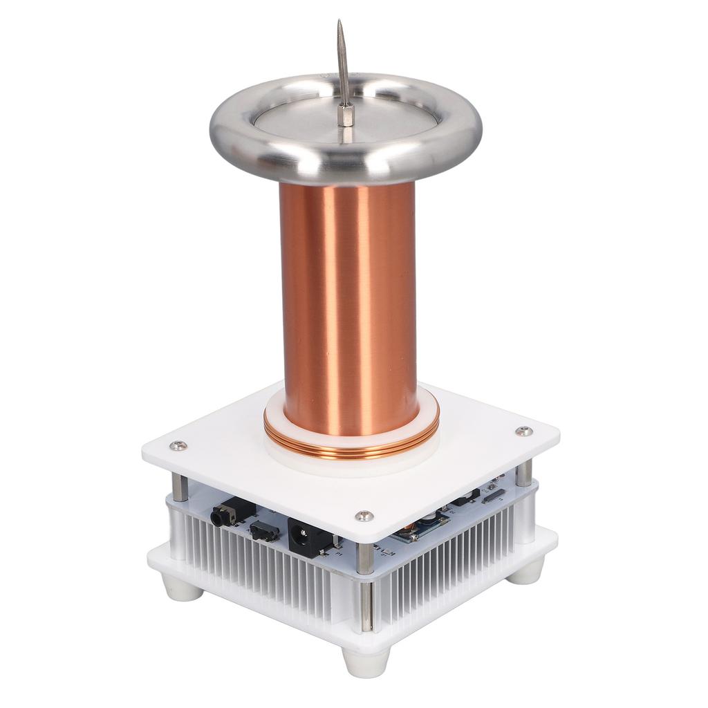 Music Coil Desktop Toy Plasma Loudspeaker Bluetooth Speaker Arc Generator Wireless Transmissing Experiment Model