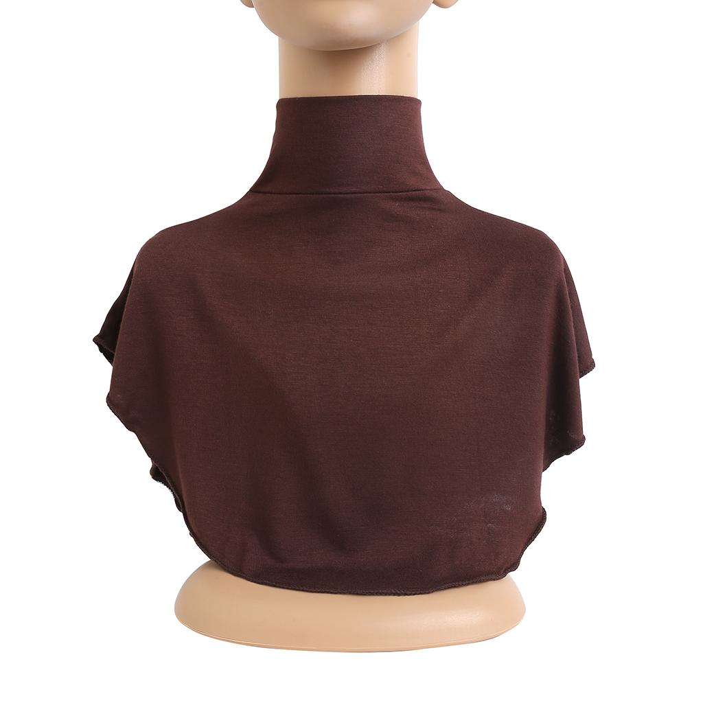 H010 muslim women's neck cover modal jersey Full cover high neck turtle neck cover islamic clothing ladies clothes accessory