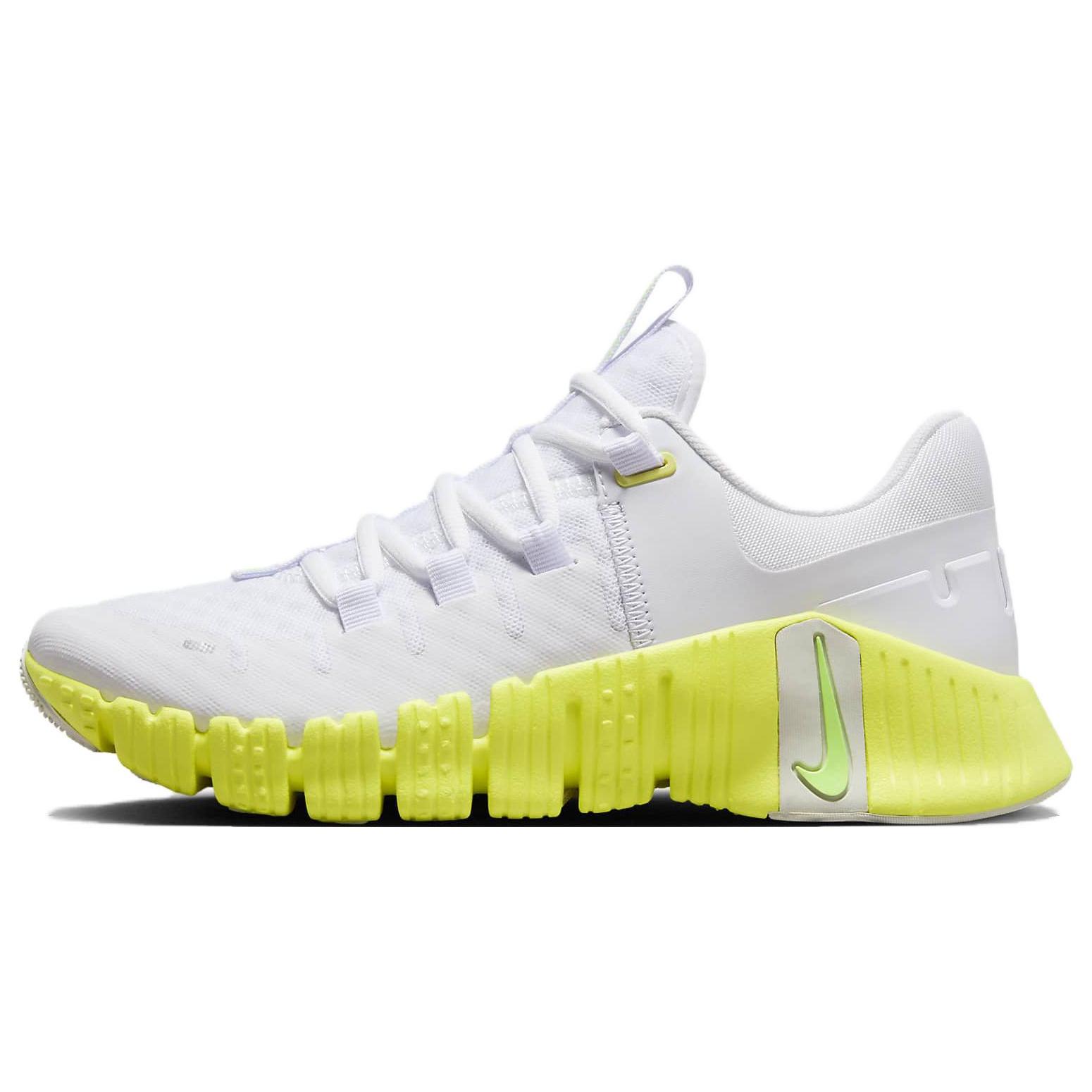 

Новые женские кроссовки Nike Free Metcon 5 Белый Лаймовый Взрыв DV3950-106 40.5