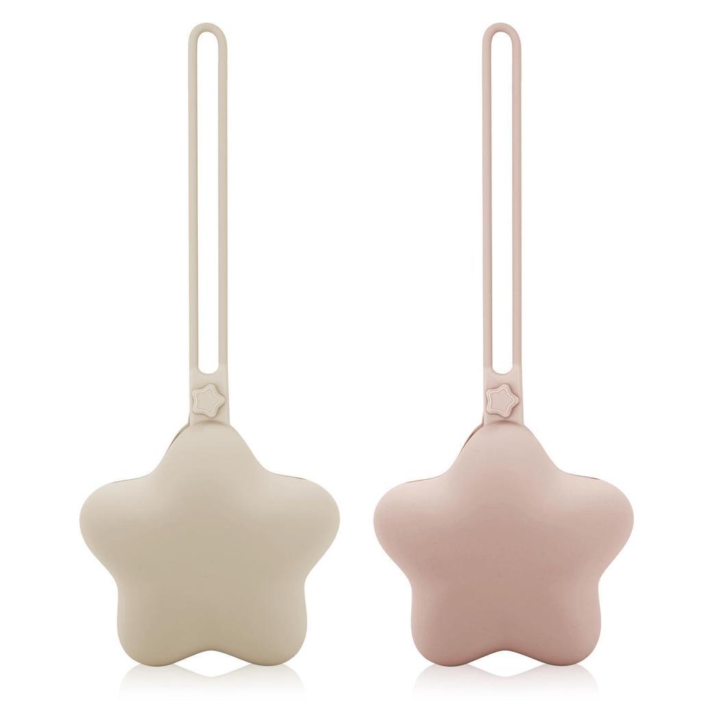 Starfish Silicone Pacifier Storage Box for Outings