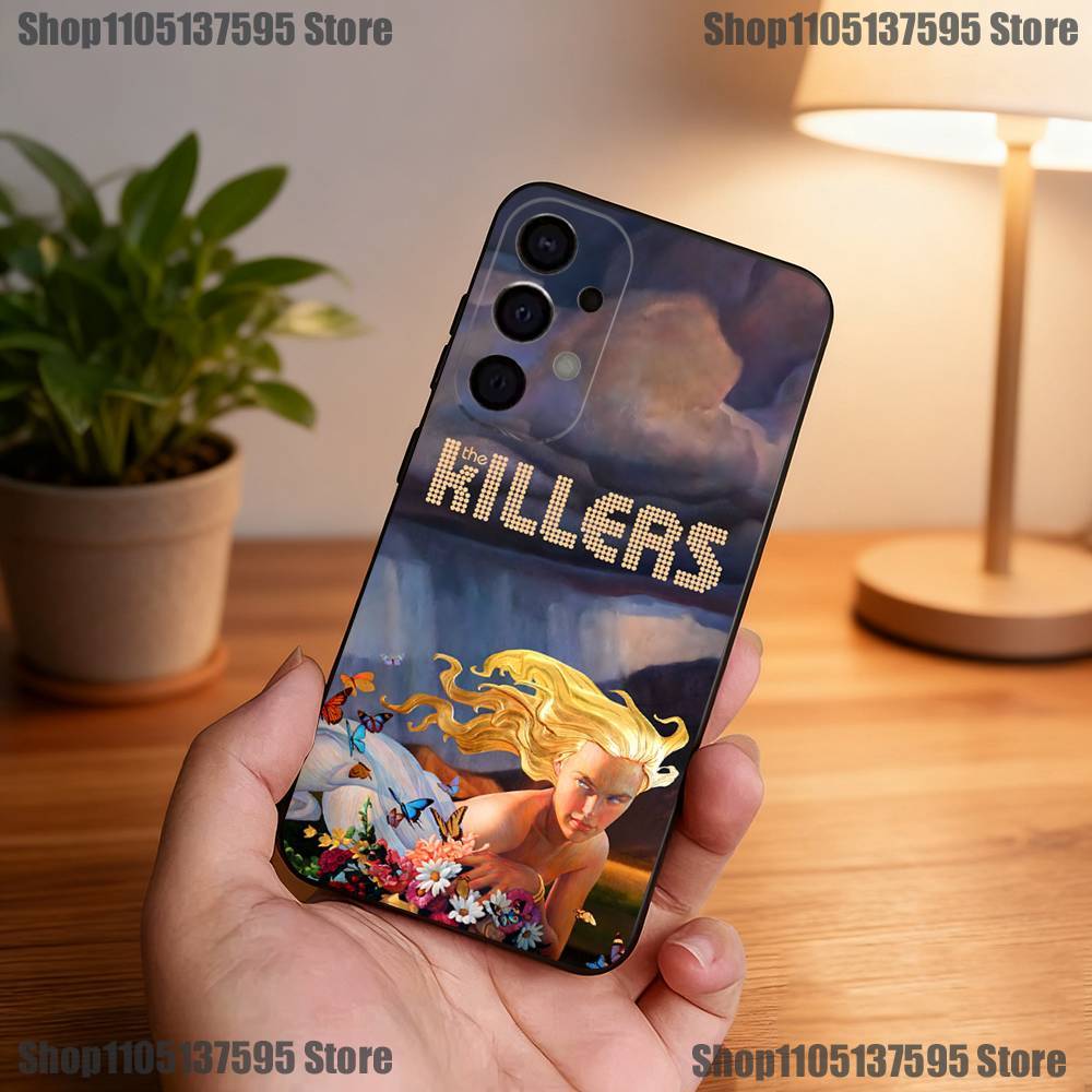 Band Of The K-Killers Phone Case For Samsung S25,S24,S21,S22,S23,S30,Ultra,S20,Plus,Fe,Lite,5G Black Cover