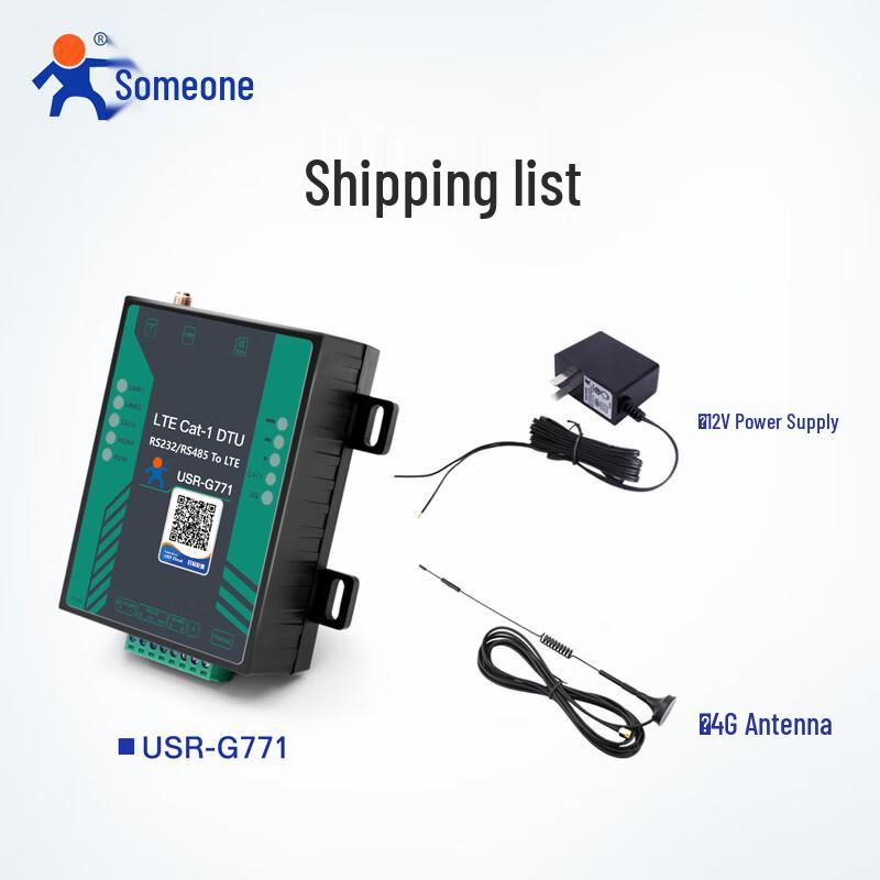 USR-G771 4G CAT-1 DTU MQTT Edge Computing Gateway