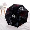 1PC Floral Pattern Umbrella-8-Rib Reinforced, Automatic Open, Lightweight & Durable, Fashion Accessory for Outdoor, Beach L0338