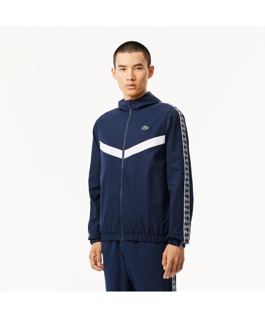 Lacoste Men'S Monogram Pattern Windbreaker Bh2538-54N 525