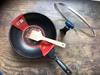 Premium Maifan Stone Non-Stick Wok, Low-Smoke, Flat-Bottom, Universal for Gas & Induction Cooktops, 32CM Stir-Fry Pan.