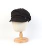 Yunibeosyeolkemiseuteuli Wire Wrinkle Black Marine Cap