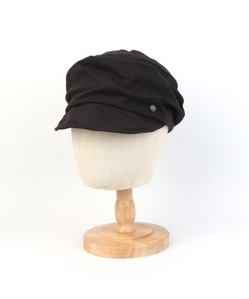 Yunibeosyeolkemiseuteuli Wire Wrinkle Black Marine Cap