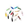 15Pcs Christmas Birthday Gifts  Healing Pointed Chakra Beads Crystals For Jewelry Making Home Office Decoration
