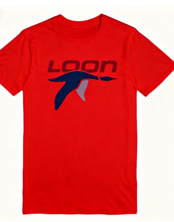 

Loon Mountain Resort Ski Print T-shirt for Men and Women, Fashionable and Versatile Pure Cotton Trendy Top for Summer 3XL