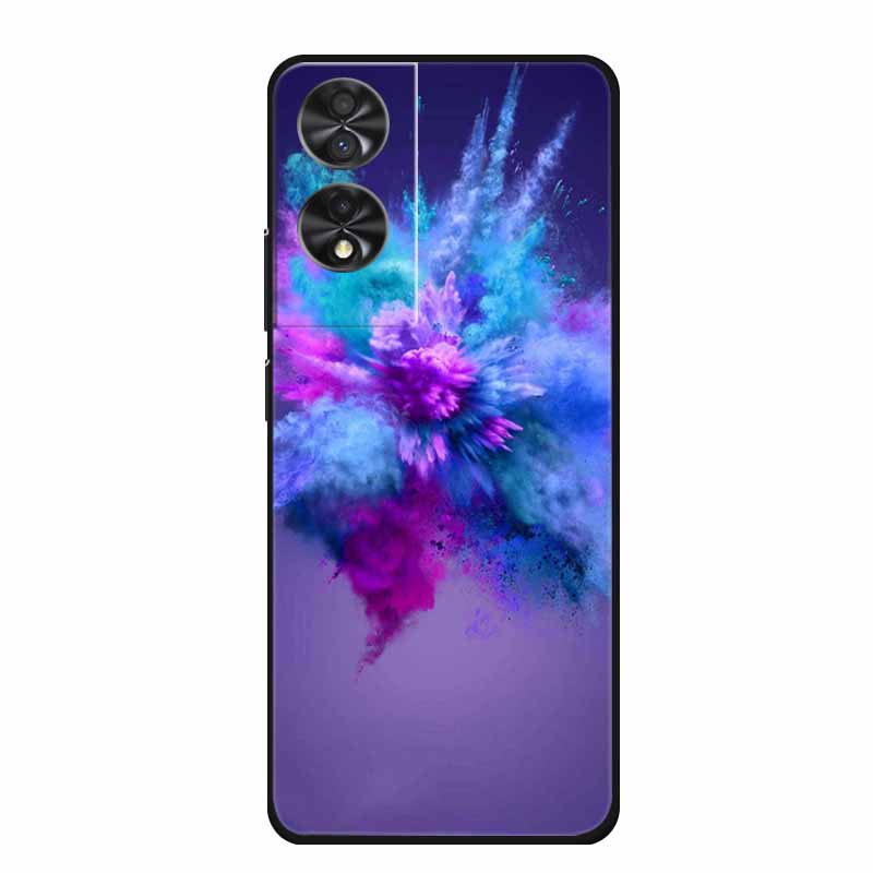Para TCL 40 NxtPaper 4G 6.78" Funda Animales TPU Silicona Suave Fundas de Teléfono Cubierta para TCL40 NxtPaper Protector Lobo Dibujos Animados Coque