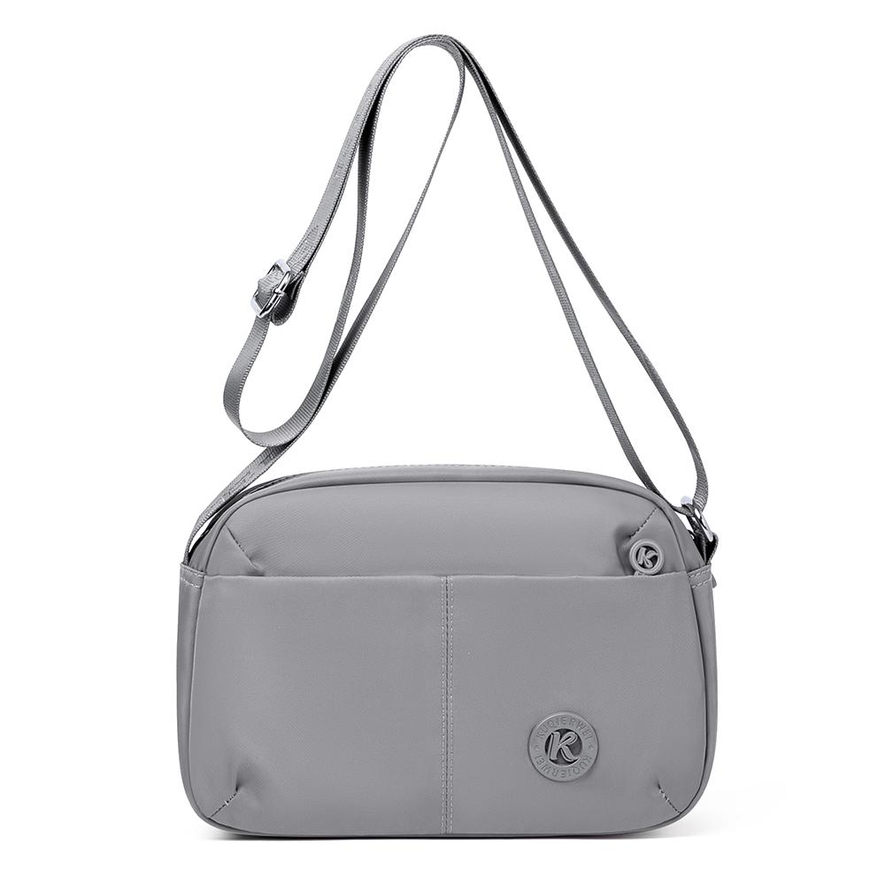 Lightweight Minimalist Multi-Layer Small Square Crossbody Bag Waterproof Phone Bag for Women Casual Simple Style