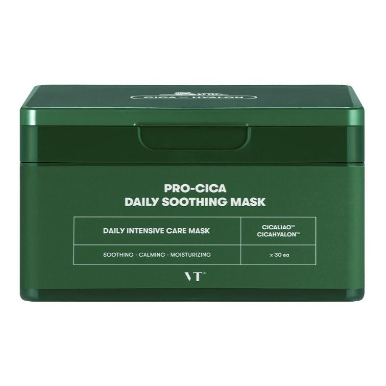 

[VT Cosmetics] Pro Cica Ежедневная успокаивающая маска 350 г 30 шт.