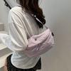 Praktische, leichte und lässige Damen-Tasche mit großem Fassungsvermögen, Tote Bag, einfache und leichte Mode, einfarbig, vielseitige Schulter-Umhängetasche