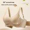 Red Festive Push-Up Lingerie for Small Busts - Anti-Sagging, Seamless, Side Boob Correcting Lift Bra