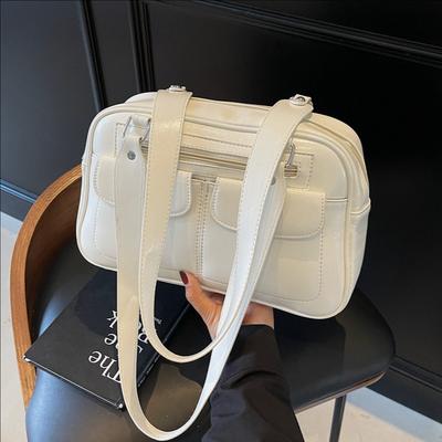 Large Capacity Portable Small Square Bag, New Armpit Bag, Fashionable Shoulder Bag.