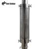 ZISIZ Outdoor Camping Tent Wood Stove Chimney Flue Pipe