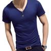 Fashion Slim Men's T-shirt Soft and Comfortable Breathable Cotton Men's Shirt Fitness and Leisure
