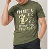 Breathable Unisex O Neck tshirt Big size Im Not A Dog My Mom Said Im A Baby Minimalist For Unisex Teeshirt male summer teeshirt