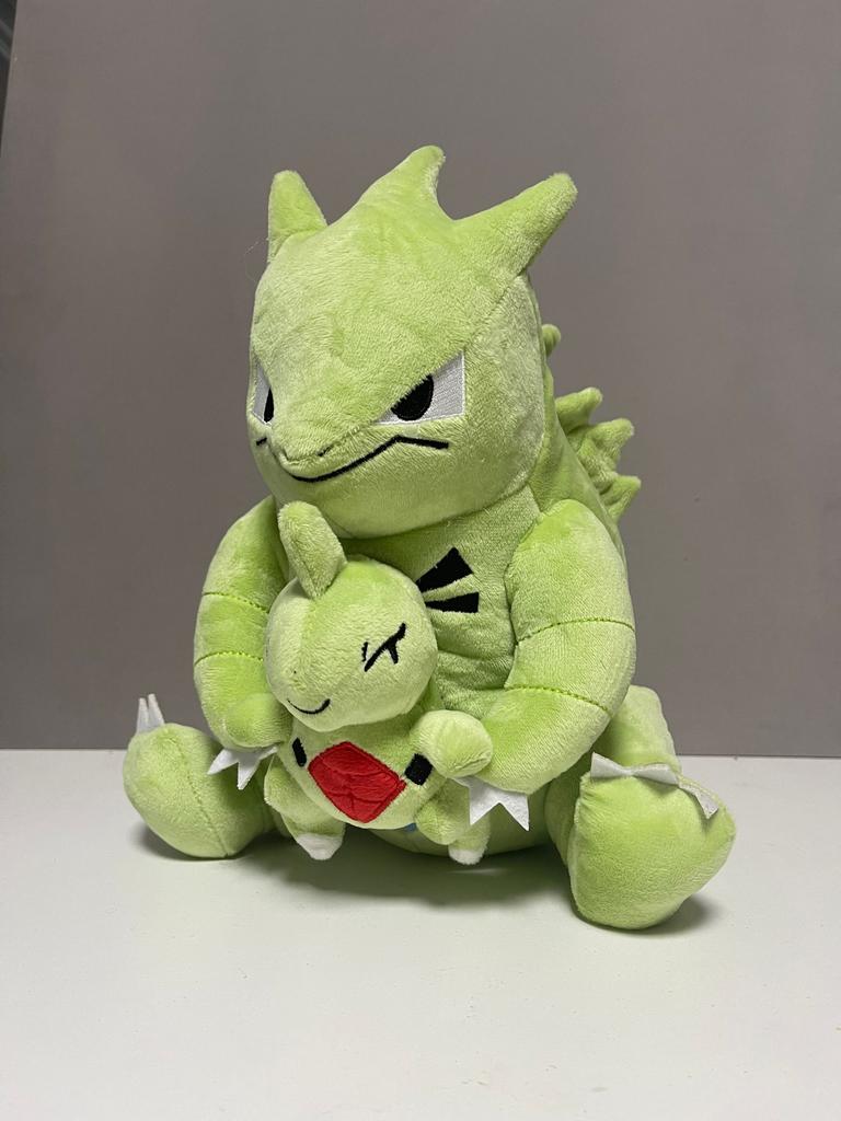 Cute Mega Dragonite Plush Toy Holding Dratini Baby Cute Charizard Tyranitar Dragapult  Cartoon Doll Birthday Gift