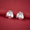 Sterling Silver 999 Peace & Joy Chinese Style Pendant Charm for DIY Jewelry.