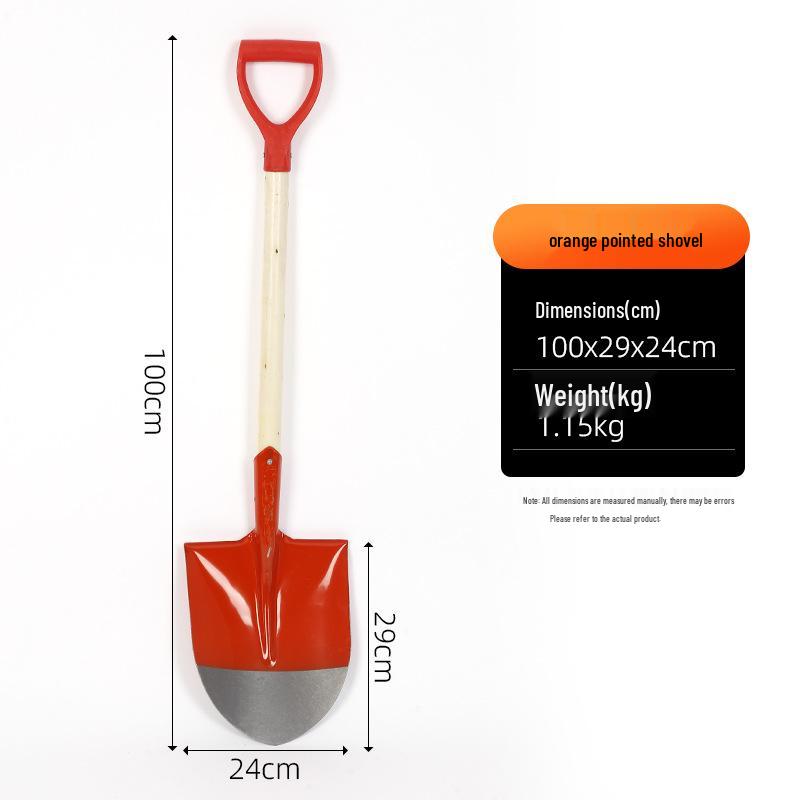 Fire Shovel & Spade for Emergency Rescue, Outdoor Digging, Soil Filling, and Disaster Relief