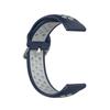 20mm Dual Color Silicone Watchband Strap for Samsung Galaxy Watch6 40mm 44mm/Watch6 Classic 43mm 47mm/Watch 5 40mm 44mm/5 Pro 45mm/Watch4 40mm 44mm