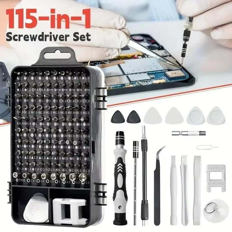Xiaomi 115-in-1 Precision Screwdriver Set with Magnetic Bits - Electronics Repair Tool Kit for Phone, Laptop, PC & DIY Projects