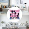 Vintage Simple Style Pillow Case Short Plush Double-sided Print Square Throw Pillow Covers Sofa Home Cushion Decor