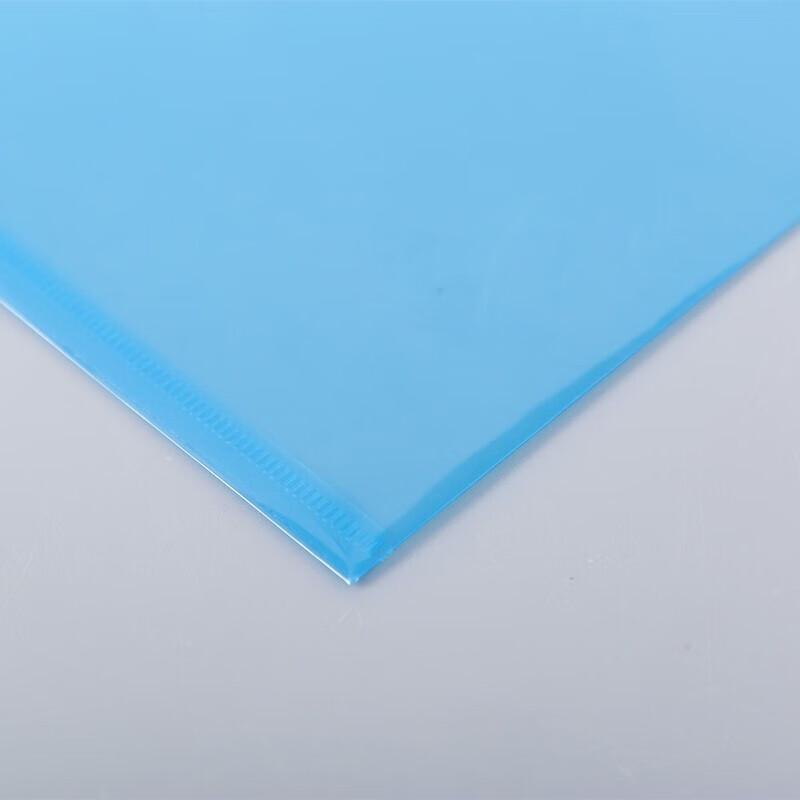A4 Transparent Plastic Snap Document Bags