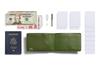 Bellroy Premium Leather Travel Wallet Designers Edition Forest - -